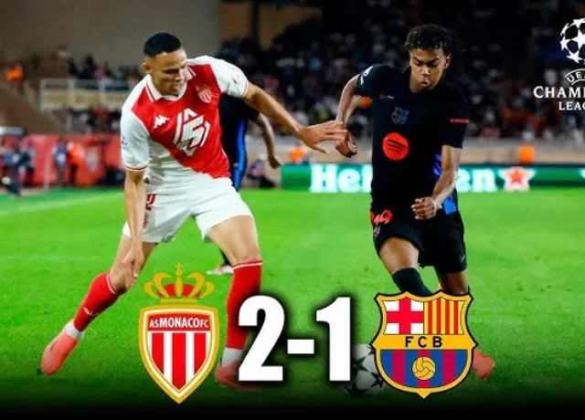Barca thất bại trong trận ra quân cúp C1 trước Monaco