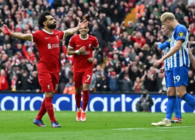Liverpool đang dẫn đầu ngoại hạng Anh