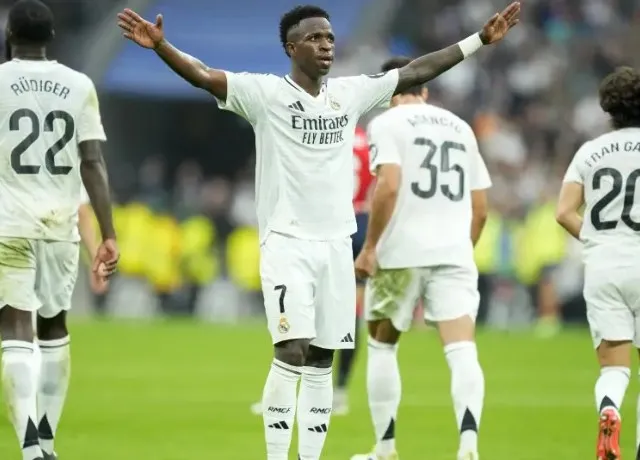 Vinicius đã tỏa sáng rực rỡ với một cú hat-trick xuất sắc.