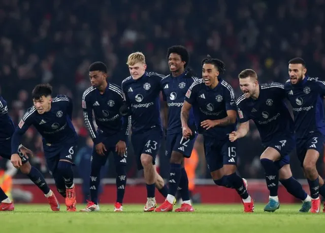 MU vượt qua Arsenal trên sân Emirates vòng 3 cúp FA bằng loạt Penalty