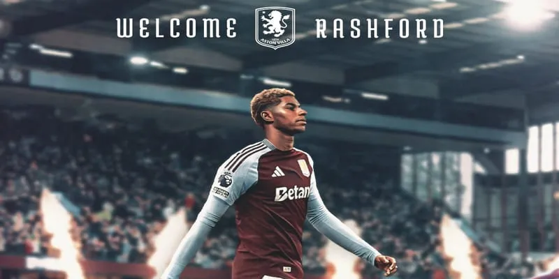 Marcus Rashford gia nhập Aston Villa theo bản hợp đồng cho mượn