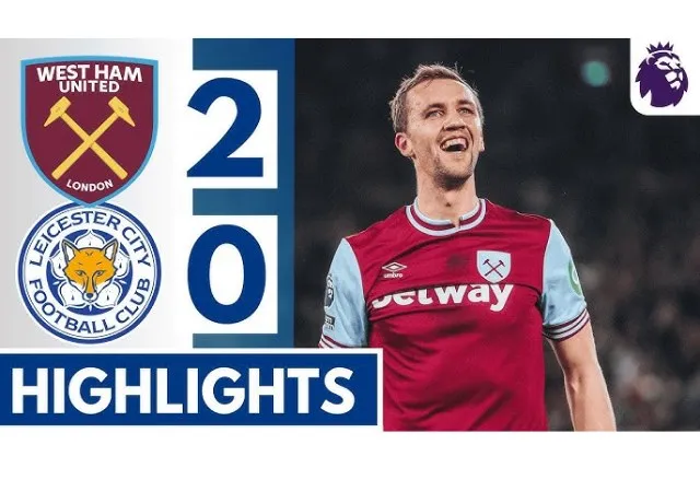 Leicester lún sâu trong khủng hoảng sau trận thua West Ham 0-2