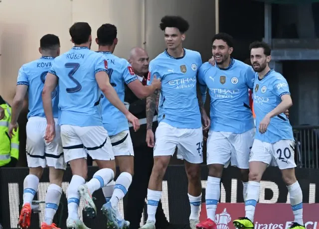 Trận tứ kết FA Cup giữa Bournemouth và Man City