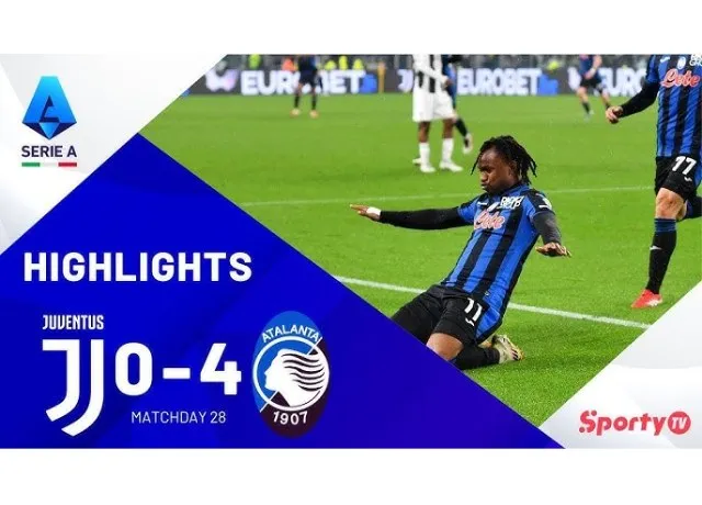 Atalanta hủy diệt Juventus 4-0 ngay tại thánh địa Allianz
