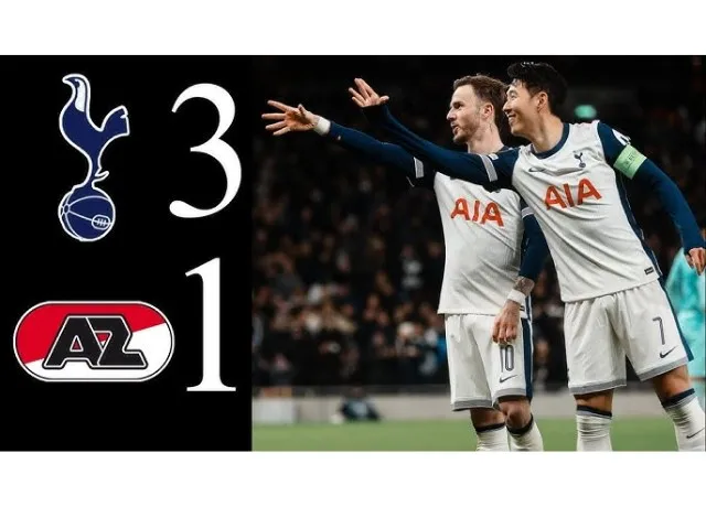 Tottenham đánh bại Az Alkmaar để điền tên vào tứ kết Europa League