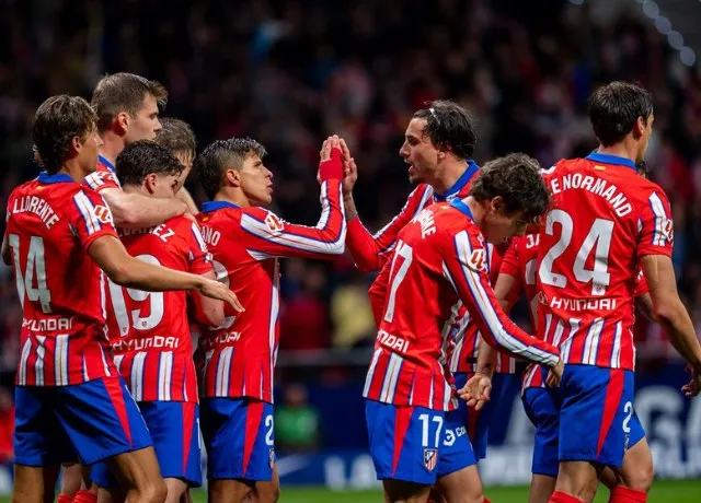 Atletico Madrid đánh bại Valladolid với tỷ số 4-2