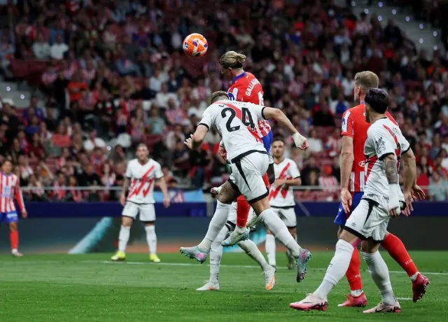 Atletico Madrid áp đảo Vallecano với tỷ số 3-0 tại vòng 33 Laliga