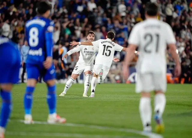 Real có chiến thắng 1-0 quan trọng trước Getafe để bám đuổi Barca