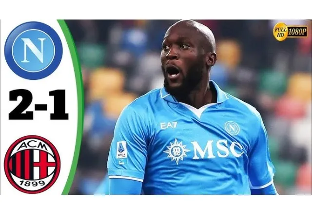 Lukaku tiếp tục tỏa sáng Napoli vượt qua AC Milan trên sân nhà