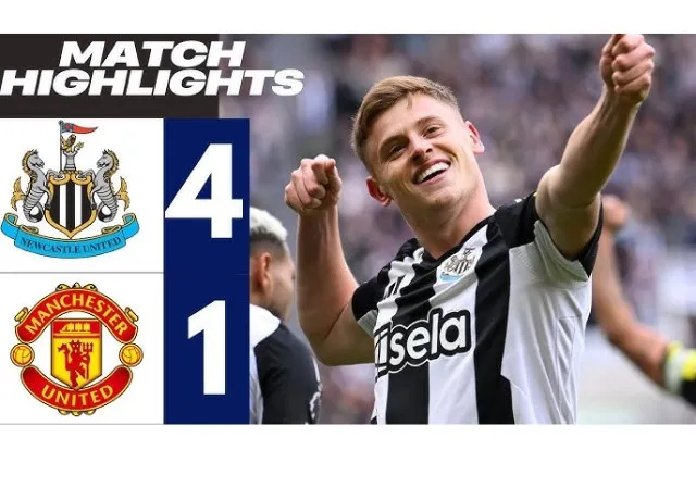 MU thua bạc nhược Newcastle với tỷ số 4 - 1