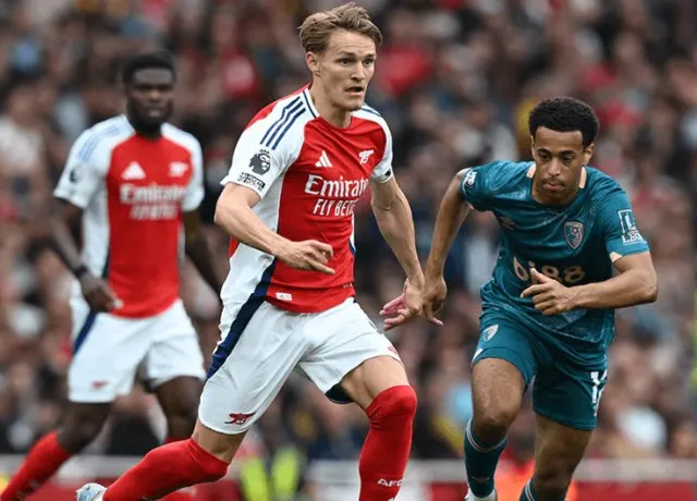 Trận đấu giữa Arsenal và Bournemouth thuộc khuôn khổ vòng 35 Ngoại hạng Anh