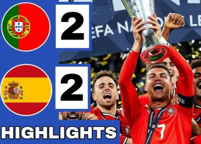 Ronaldo tỏa sáng cùng Bồ Đào Nha giành cúp vô địch Nations League