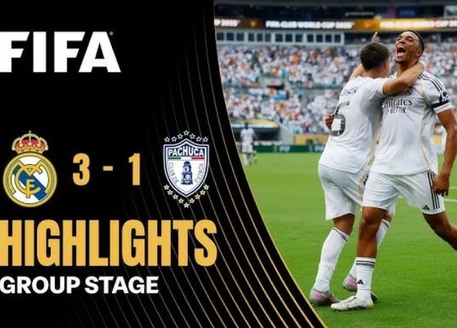 Real vượt khó thắng Pachuca tỷ số 3-1