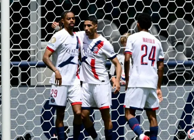 Trận đấu giữa Seattle Sounders và Paris Saint-Germain diễn ra tại Mỹ