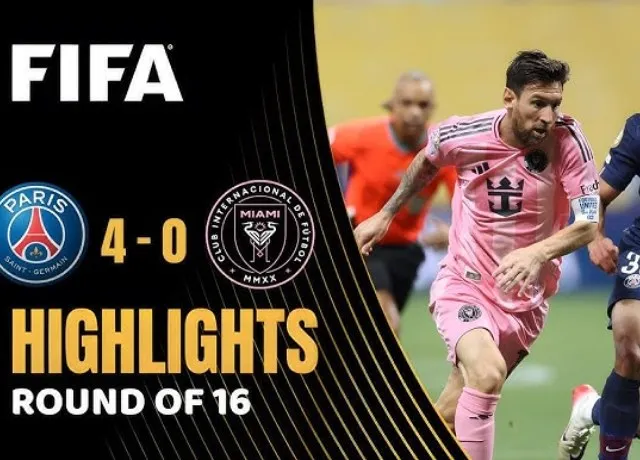 PSG hủy diệt Inter Miami 4-0 tiễn Messi rời giải đấu sớm
