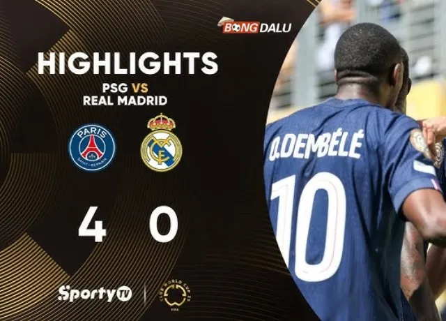 PSG lại hủy diệt Real với tỷ số 4-0 giành vé vào chơi chung kết