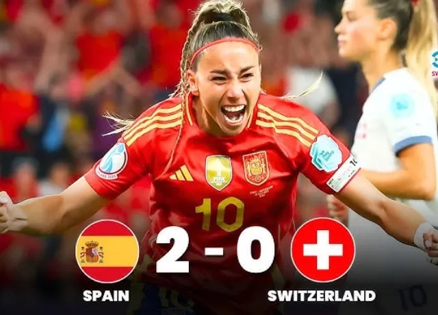 Tuyển nữ Tây Ban Nha thắng nhẹ nữ Thụy Sĩ giành vé vào bán kết Euro 2025