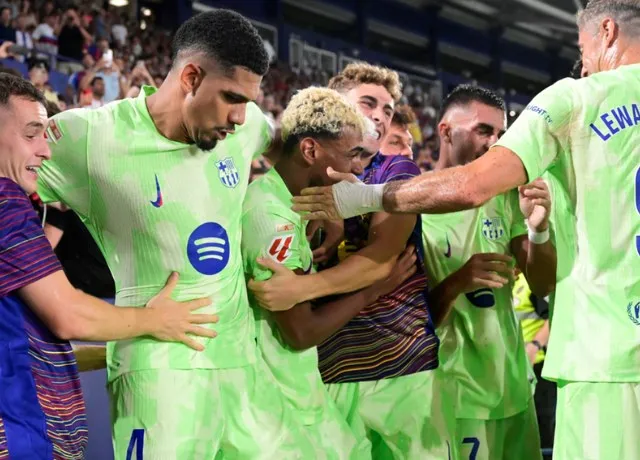 Barca vùng lên mãnh liệt