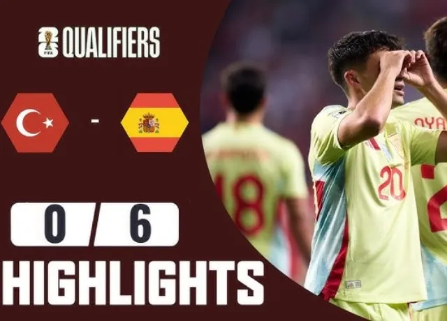 Tây Ban Nha hủy diệt Thổ Nhĩ Kỳ 6-0 ngay trên sân khách
