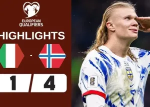 Haaland lập cú đúp giúp Na Uy vùi dập Italia tỷ số 4-1