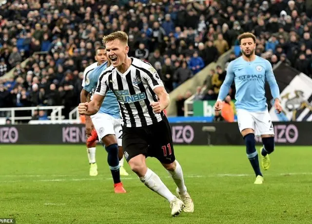 Newcastle đánh bại Man City 2-1 cơn địa chấn tại St James' Park