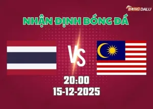 Nhận định bóng đá Sea Games Thái Lan vs Malaysia 20h00 ngày 15/12