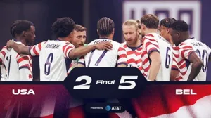 Tuyển Mỹ thua tuyển Bỉ 2-5 trước thềm World Cup 2026